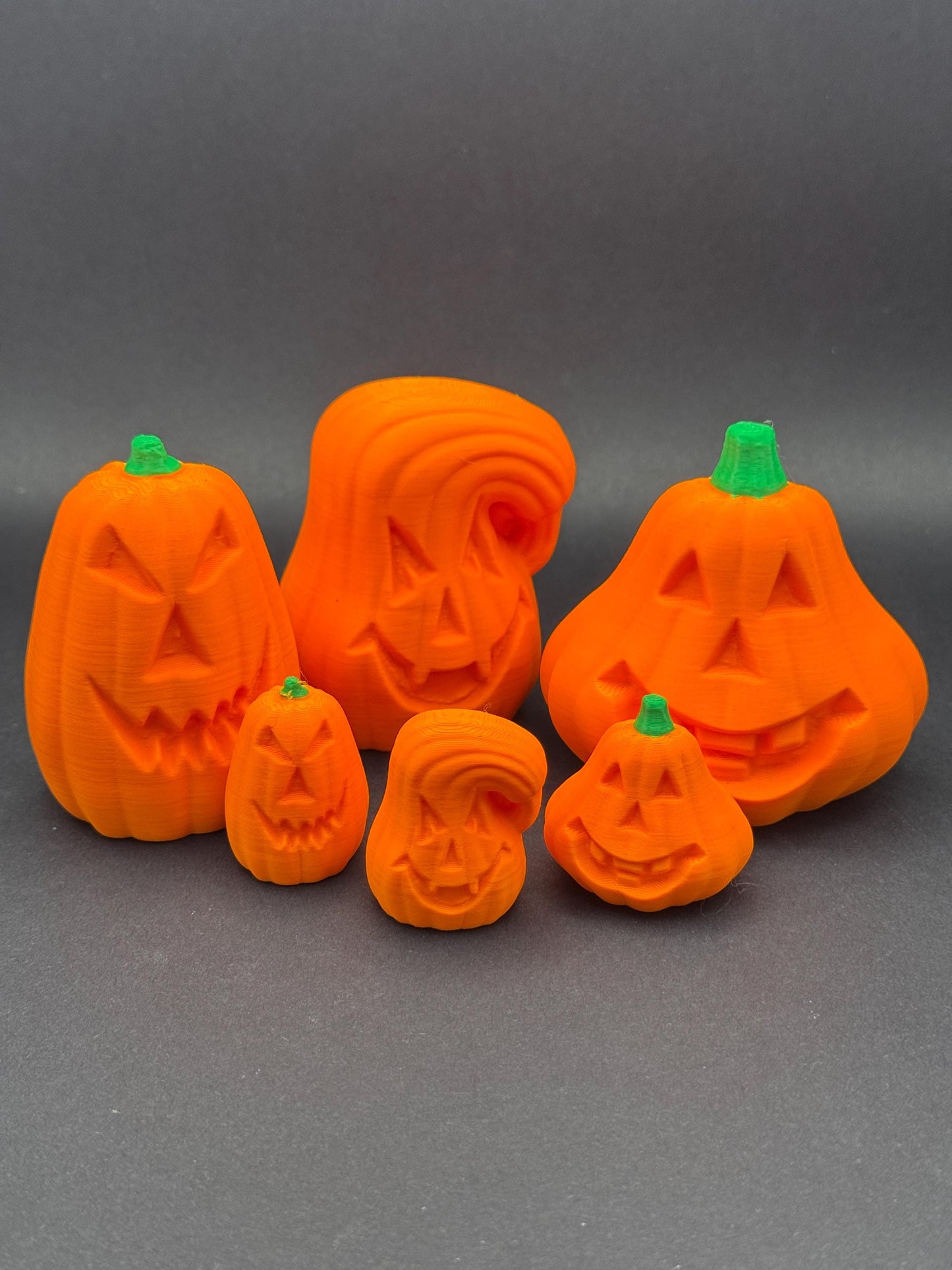 Halloween Pumpkin Friends - Deko Kürbis - Halloween – Kürbisfreunde - Dekoration – 3D Druck – Halloween Dekoration - layerprint