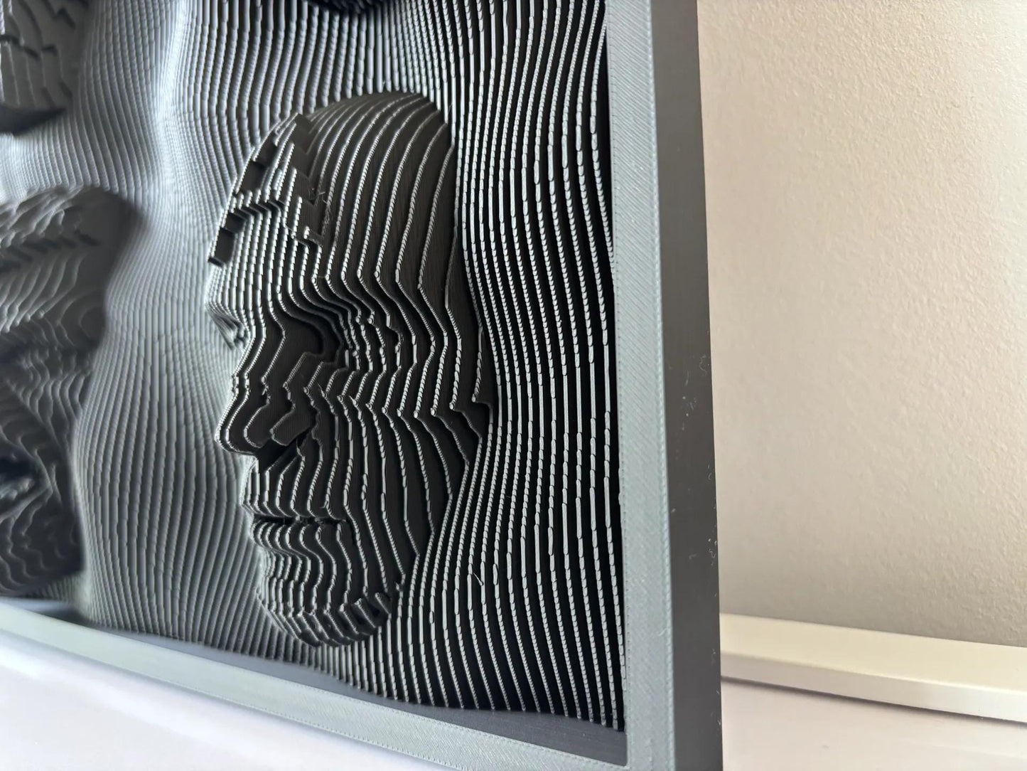 3D Wandbild - Schichtskulptur – Relief – Wanddeko – Marvel - DC - Star Wars